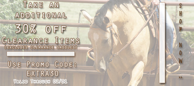 30% off Clearance Items at Coolhorse