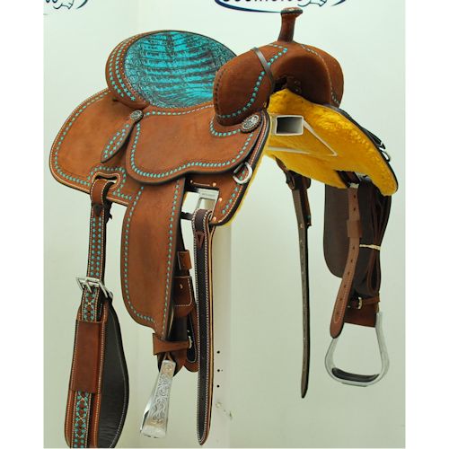 Always Styling With A New 14" Crown C Barrel Racing Saddle!