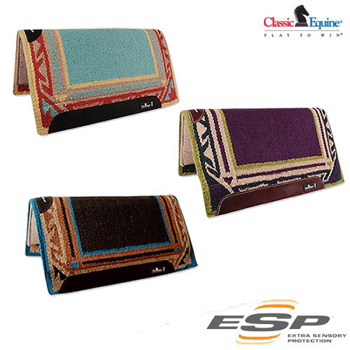 New Classic Equine ESP Wool Top Horse Saddle Pads At Coolhorse