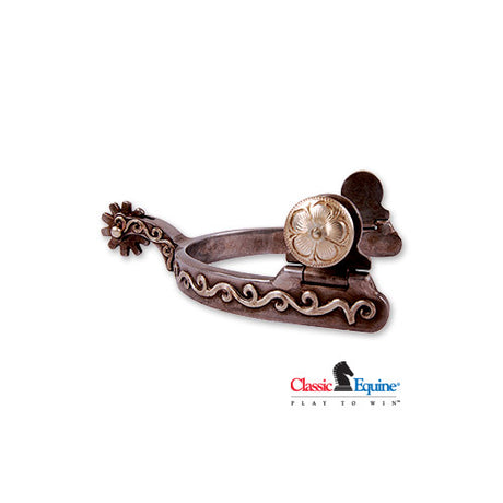 Classic Equine Youth Scroll Spur