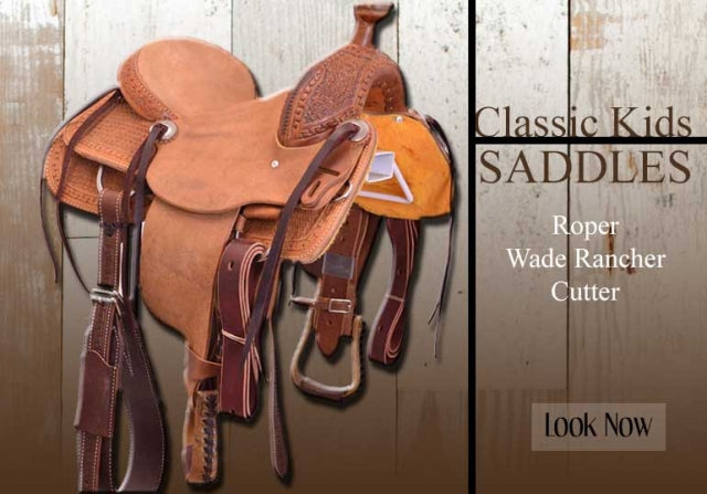 Classic Kids Saddles from the makers of Martin Saddlery