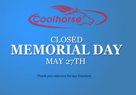 Closed for Memorial Day