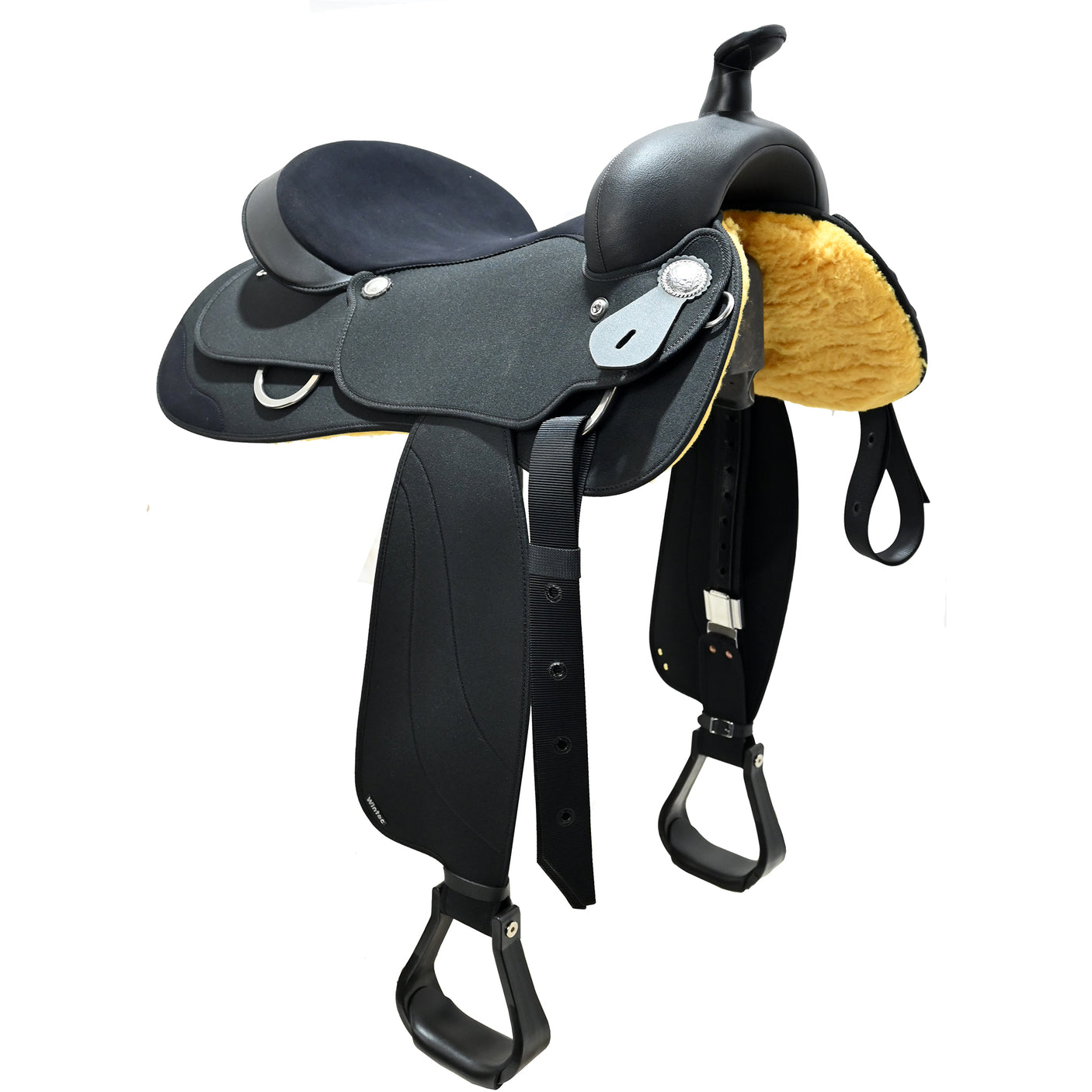 New 17" Wintec New Generation Close Contact Synthetic Trail Saddle