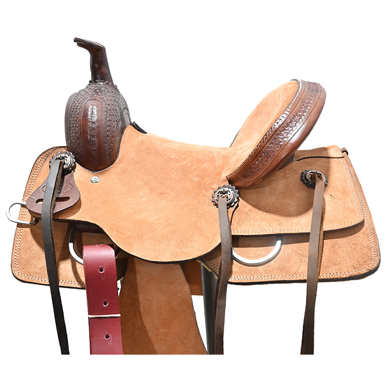 New! 10" Sparks All Around Youth Saddle