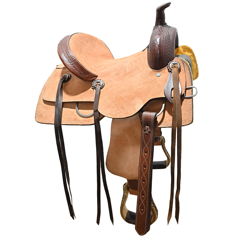 New! 10" Sparks All Around Youth Saddle