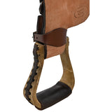 New! 10" Sparks All Around Youth Saddle