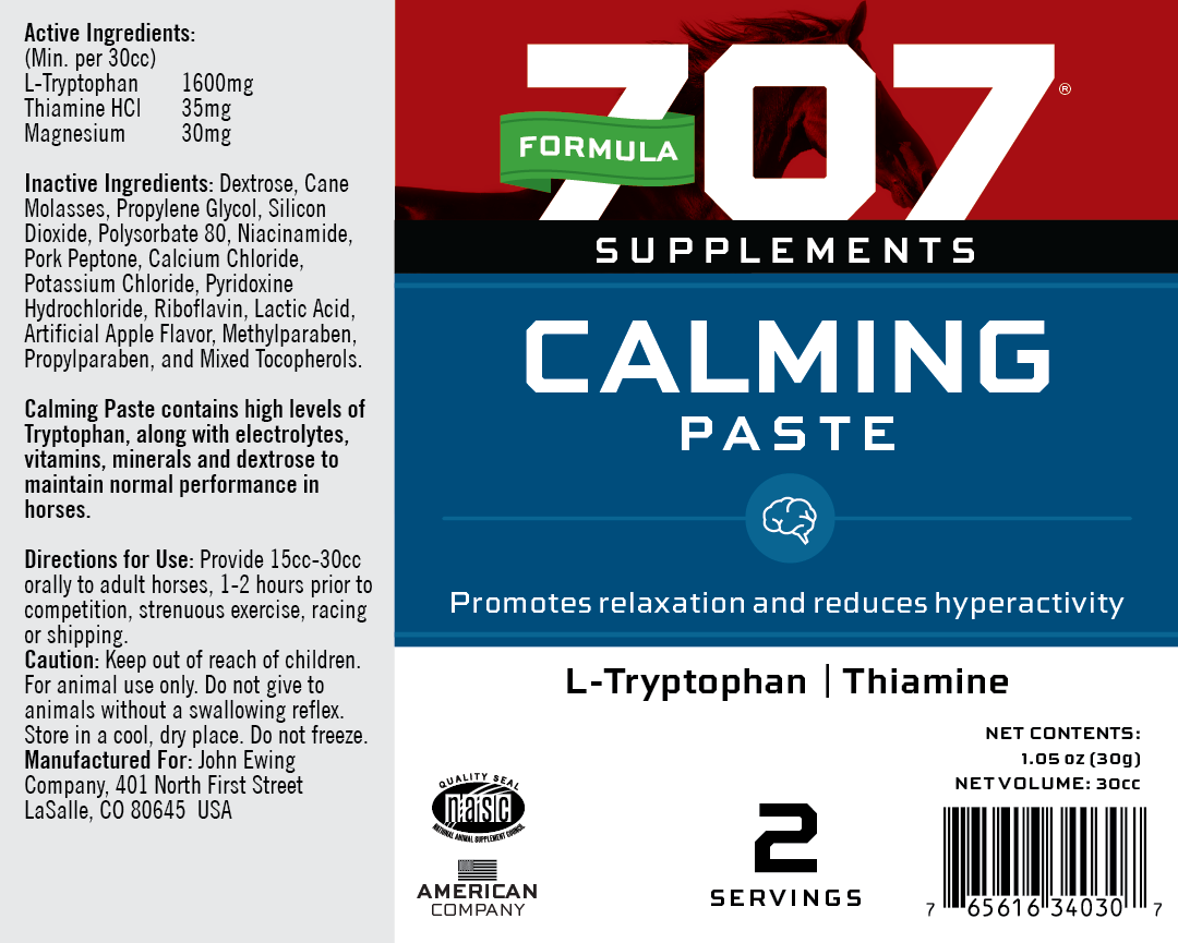 Formula 707 Calming Paste- 30cc Tube