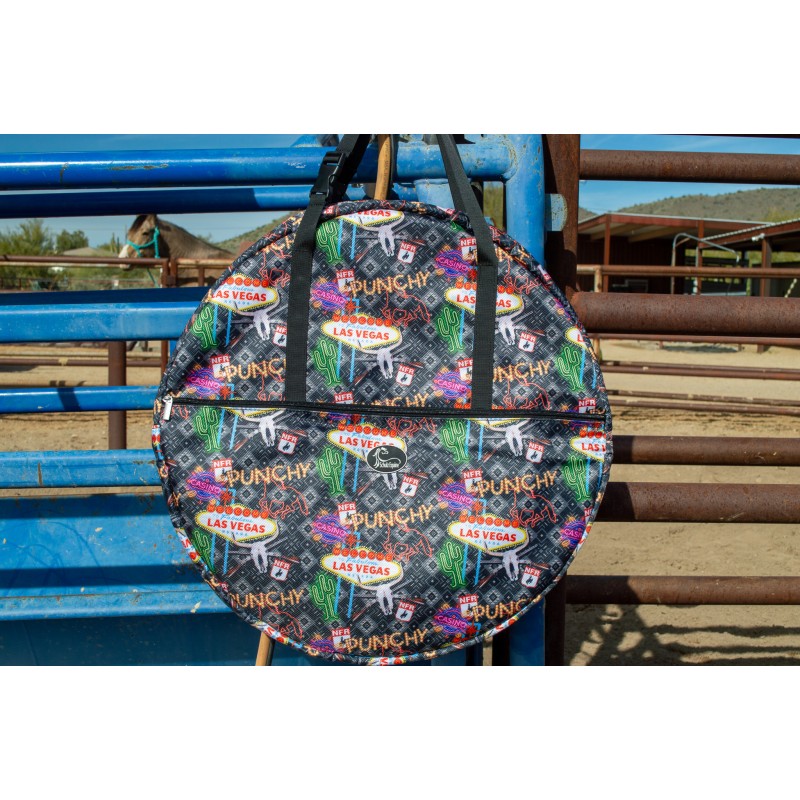 Schulz Equine Padded Rope Bag- Vegas Rodeo