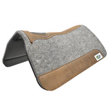 Cactus Perfect Fit Foam Grey 1" Saddle Pad 31" X 30"