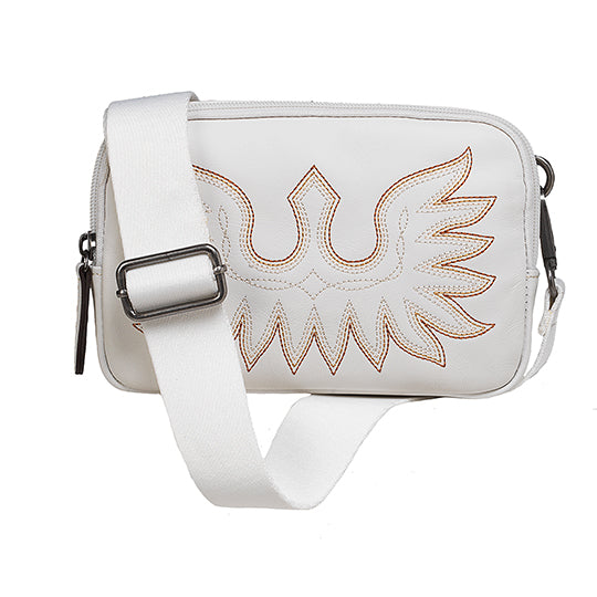 Ariat Ladies Casanova Collection Belt Bag- White