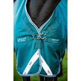 Horseware Amigo Bravo 12 Wug Turnout Blanket (250g Medium)- Storm Green/Aqua/Turquoise