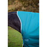 Horseware Amigo Bravo 12 Wug Turnout Blanket (250g Medium)- Storm Green/Aqua/Turquoise