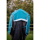 Horseware Amigo Bravo 12 Wug Turnout Blanket (250g Medium)- Storm Green/Aqua/Turquoise