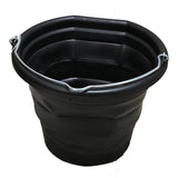 Boss Bucket Collapsible Flat Back Bucket- Black