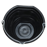 Boss Bucket Collapsible Flat Back Bucket- Black