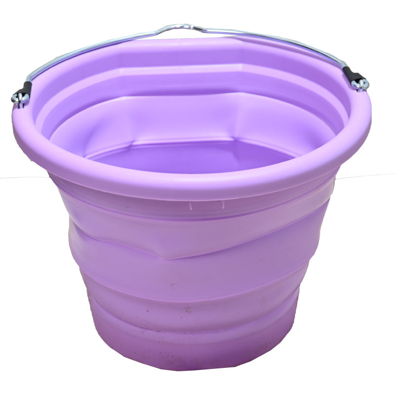 Boss Bucket Collapsible Flat Back Bucket- Lavender