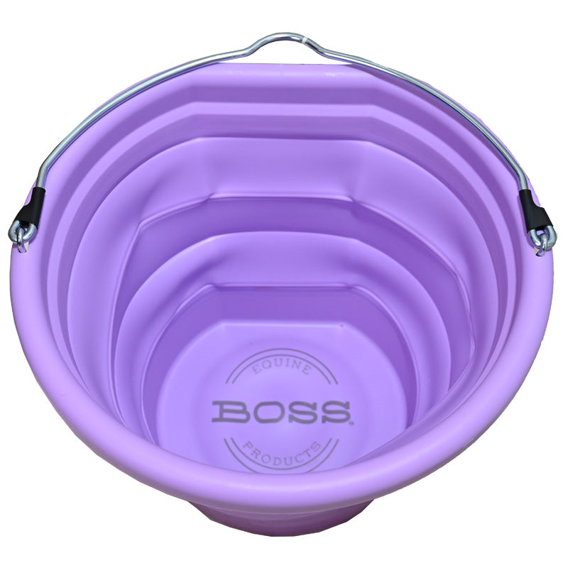 Boss Bucket Collapsible Flat Back Bucket- Lavender