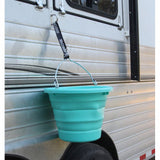 Boss Bucket Collapsible Flat Back Bucket- Turquoise