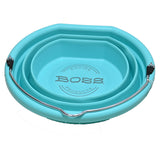 Boss Bucket Collapsible Flat Back Bucket- Turquoise