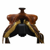 Used 14" No Maker Roping Saddle