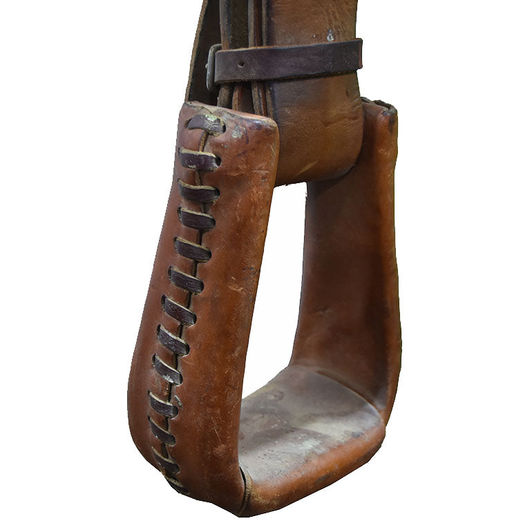 Used 14" No Maker Roping Saddle