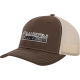 Martin Saddlery Brown and Khaki Mesh Cap with Logo