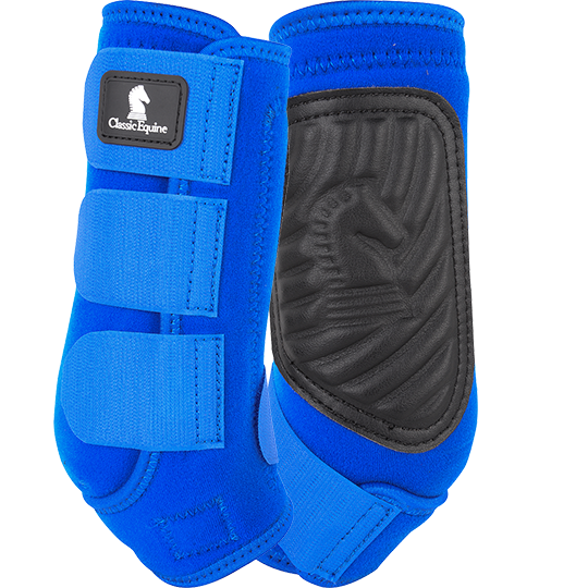 Classic Equine Classic Fit Front Blue Boots