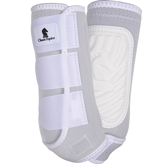 Classic Equine Classic Fit Front White Boots