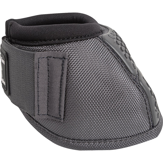 Classic Equine Flexion No-Turn Bell Boots- Charcoal