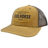 Coolhorse 112 Whiskey and Chocolate Snapback Cap with Amarillo Texas Logo