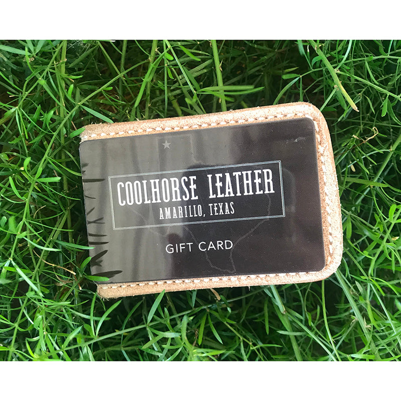 Coolhorse Leather Mini Roughout Money Clip Wallet