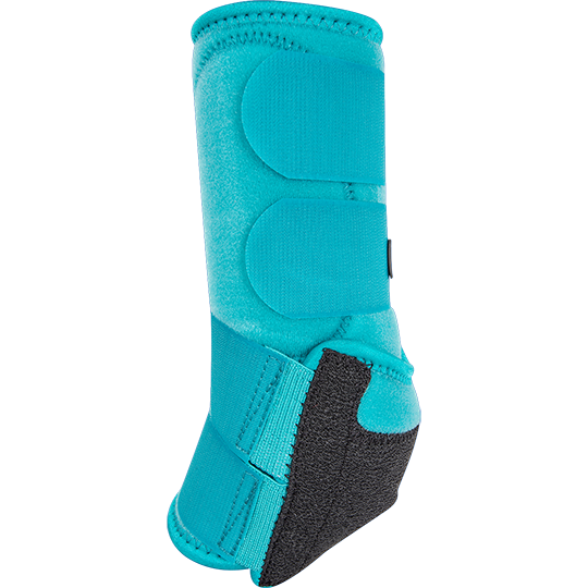 Classic Equine Legacy2 Front Protective Boots- Aqua