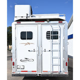 2013 Platinum 3 Horse Trailer 19' Outlaw Living Quarter