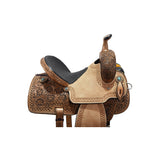 SOLD! New! 13.5" Usher Brand Branded Barrel Racing Saddle