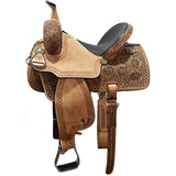 SOLD! New! 13.5" Usher Brand Branded Barrel Racing Saddle