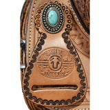 SOLD! New! 13.5" Usher Brand Branded Barrel Racing Saddle