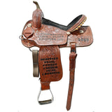 Used 14.5" Corriente Barrel Racing Saddle