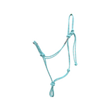 Double Diamond Halter Designed by Buck Brannaman- Turquoise/Red