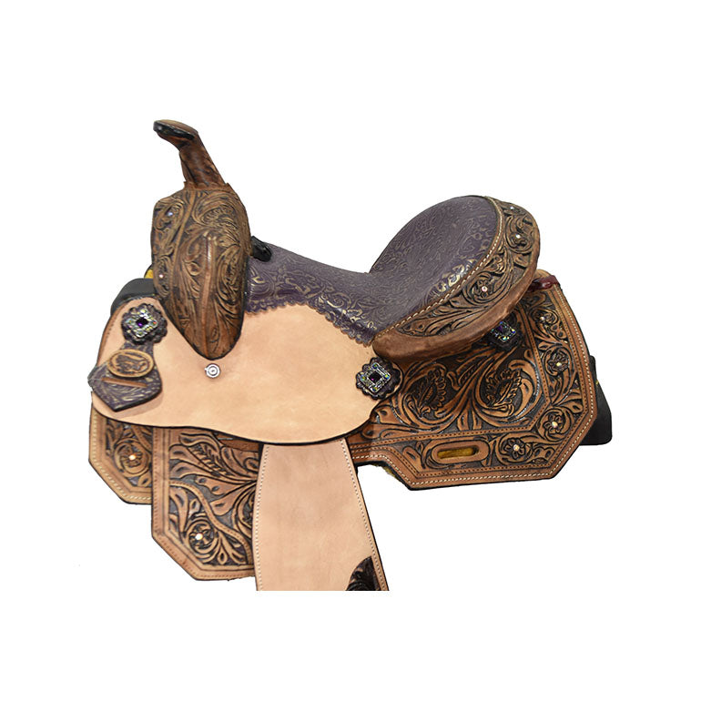 New! 13" Sweet Pea Barrel Racing Youth Saddle