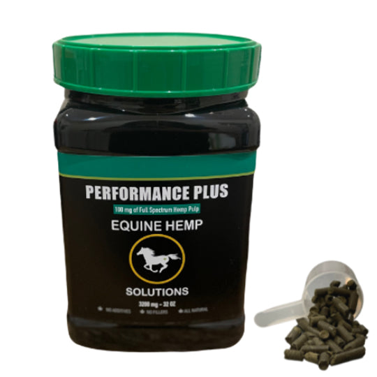 Equine Hemp Solutions Performance Plus 3200mg Pellets- 2lb