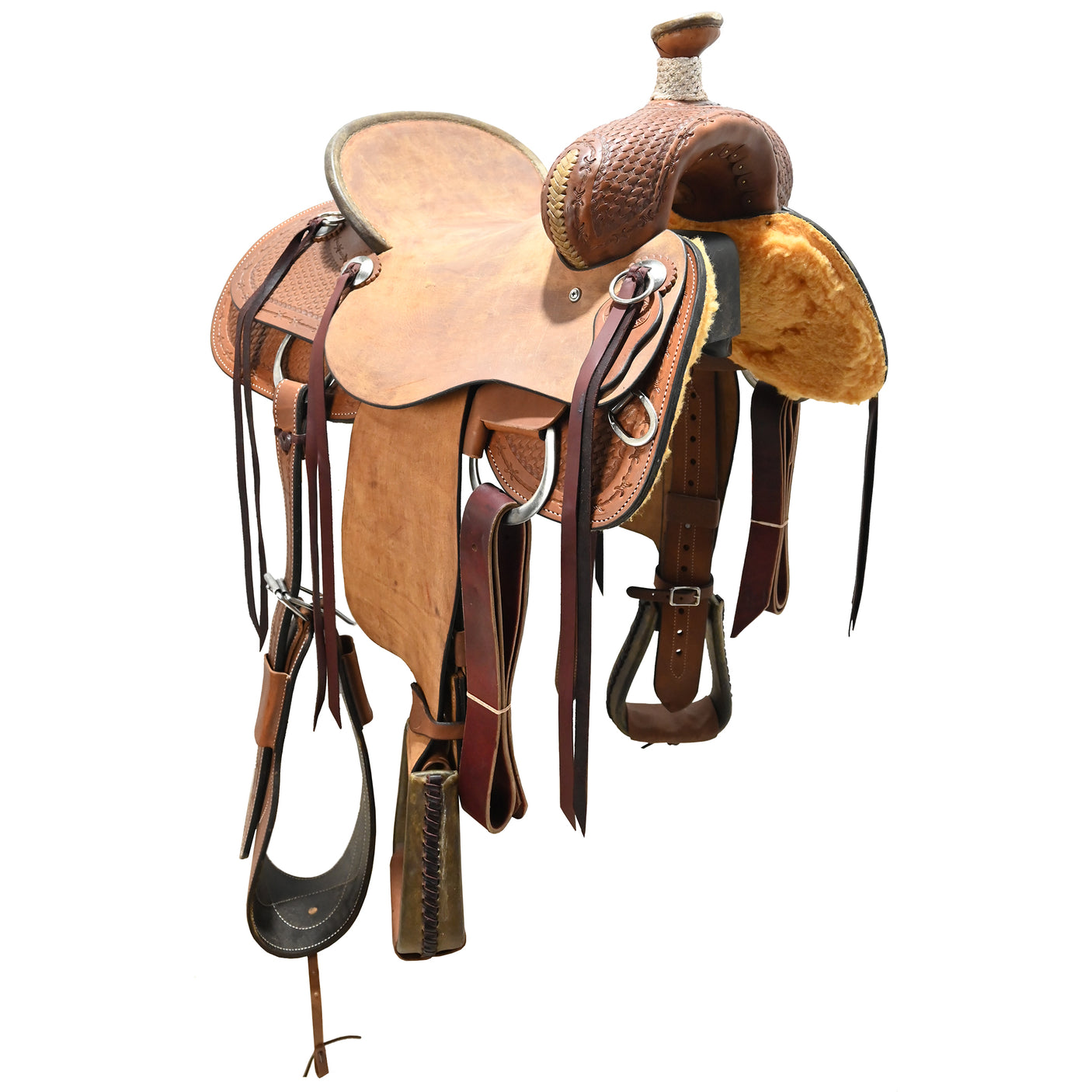 SOLD! New! 15" HR Custom Made Association Ranch Saddle