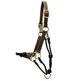 Cashel Leather and Rope Hybrid Halter