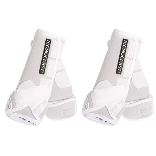 Iconoclast Front and Hind Orthopedic Boot Combo Pack- White