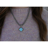 The Rydell Turquoise Pendant