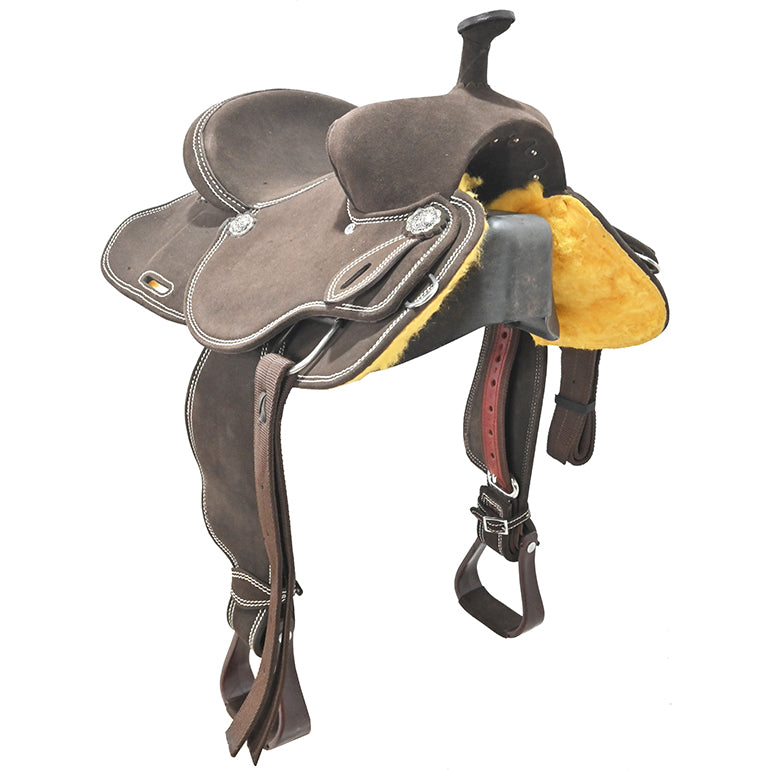 New! 12" King Series by Tough One Bear Trap Saddle