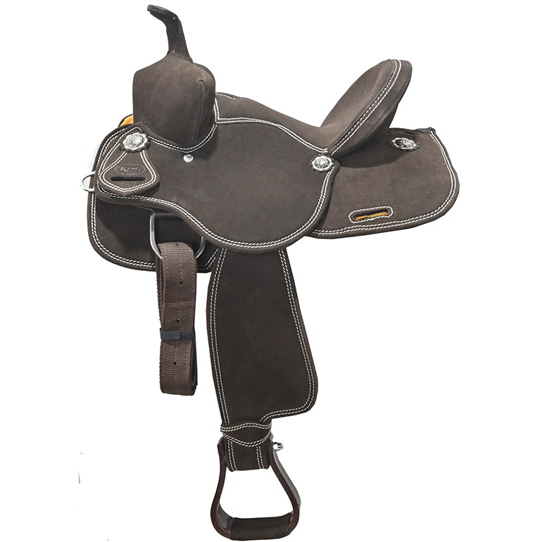 New! 12" King Series by Tough One Bear Trap Saddle