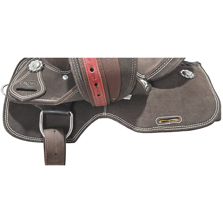 New! 12" King Series by Tough One Bear Trap Saddle