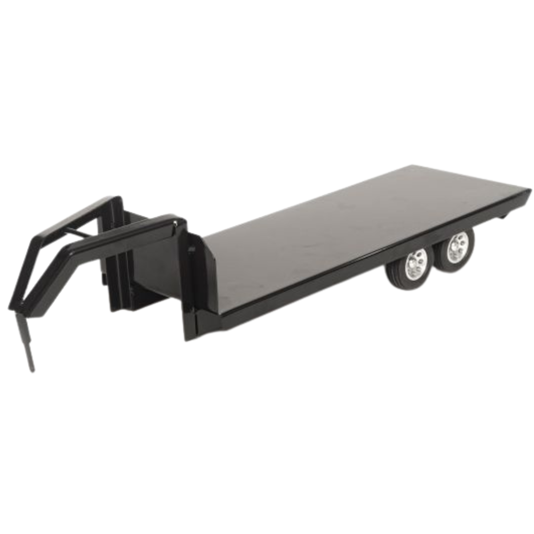 Little Buster Black Gooseneck Flatbed Trailer