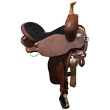 New! 15.5" Martha Josey Mitchell Light Weight Barrel Racing Saddle