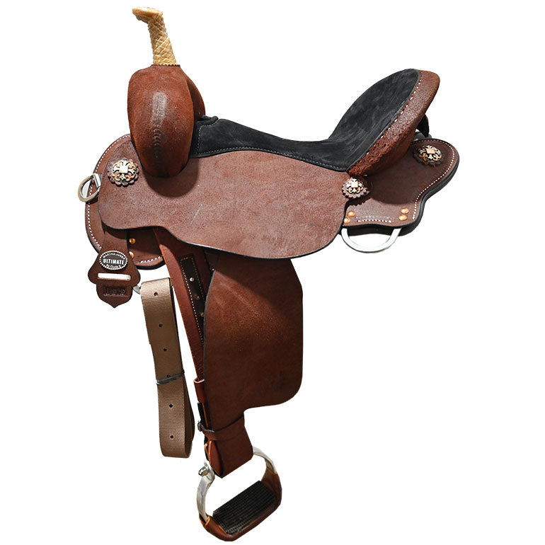 New! 15.5" Martha Josey Mitchell Light Weight Barrel Racing Saddle